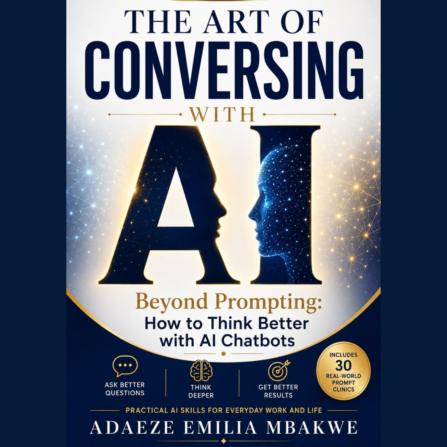 THE ART OF CONVERSING WITH AI cover